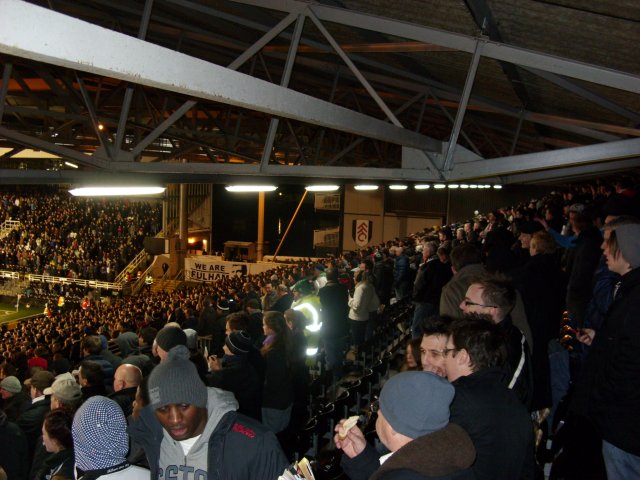 The Hammersmith End During the Match